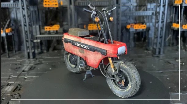個人制作の模型の完成写真